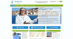 Desktop Screenshot of akademijazdravlja.com